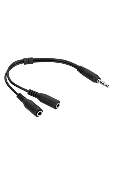 Hytech Hy-x77 0.15m Audio-mic - محول سماعة رأس 3.5 ملم