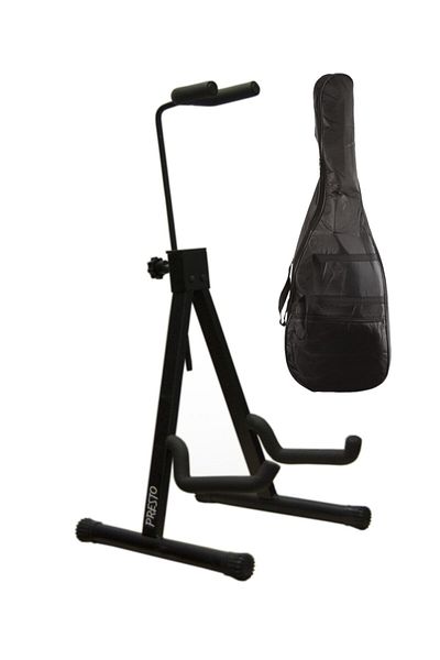Presto Handle Rest Electric Guitar Stand Stand And Case