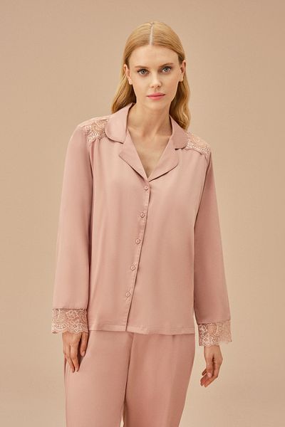 SUWEN Men's Pajama Set - Pansy Lace Masculine