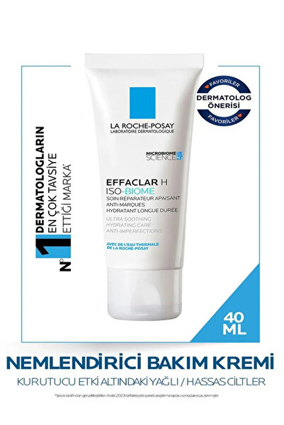 La Roche Posay Effaclar H Iso-Biome Nemlendirici Bakım Kremi 40 ml