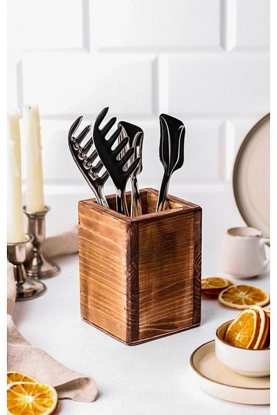 LALEZEN HOME Small Size Wooden Box Organizer