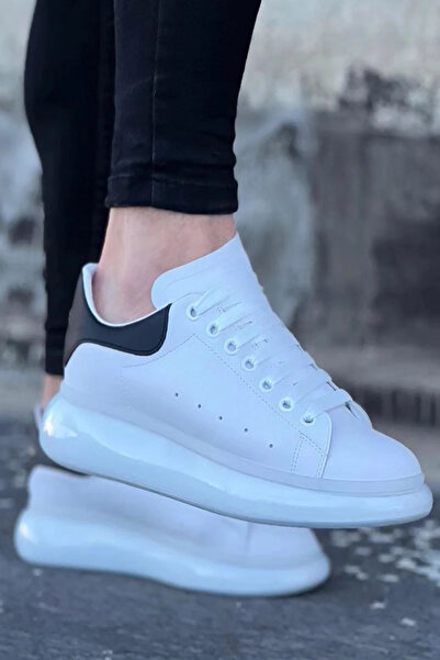 Rainon Store Men's Sneakers - White Black, Modern and Stylish, Perfect Choice for Any Combination