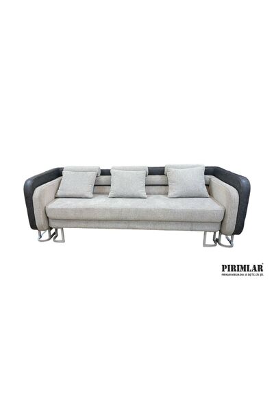 PIRIMLAR MERCAN YATAK OLAN ÜÇ KİŞİLİK KOLTUK