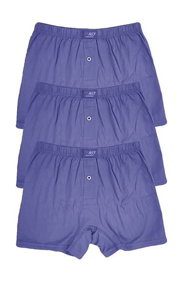 FSM1453 Ανδρικά βαμβακερά Classic Long Colorful Boxers 3 Pack - 620
