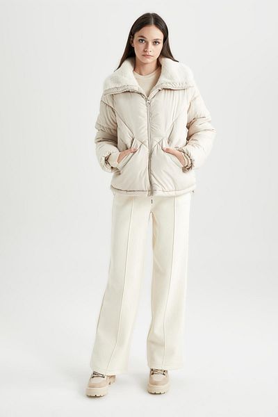 DeFacto Waterproof Lined Regular Fit Coat - A0756ax23wn