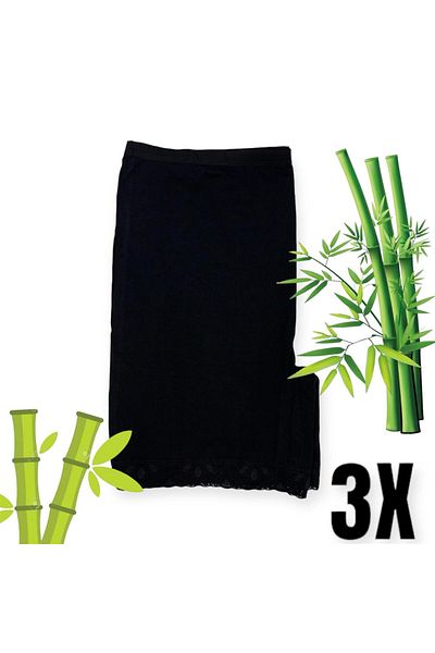 MİSSEMMA 3 Pieces Bamboo Women's Shorts Panties