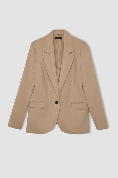 DeFacto B0490ax23au Model - Oversize Blazer Jacket