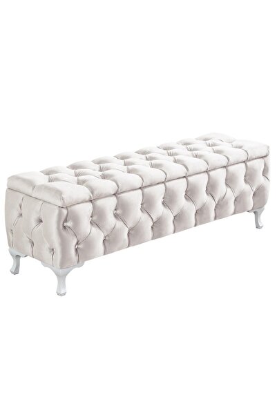 Setay Yatak Ucu Pufu, Cappy Bench, Sandıklı Ayakucu Pufu 40x50x90