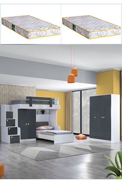 Setay Ranza, Metris Ranza Karyola Dolap 3 Kapaklı Dolap 2 Adet Comfort Yatak