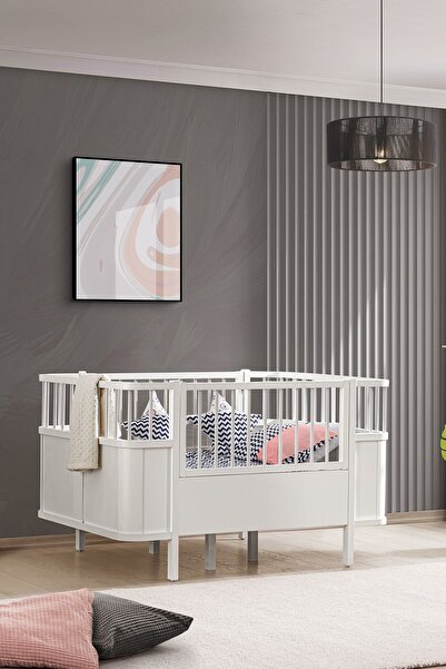 Setay MDF Beşik, Siesta Büyüyen Beşik 90x130 - Siesta Karyola 90x190