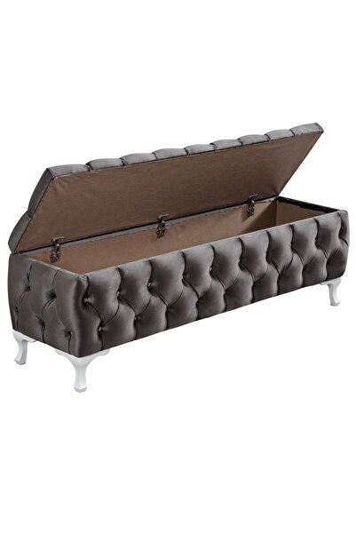 Setay Yatak Ucu Pufu, Cappy Bench, Sandıklı Ayakucu Pufu 40x50x160