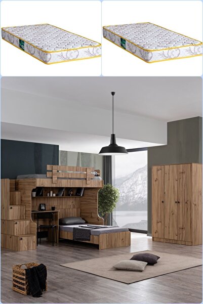 Setay Ranza, Viva Ranza Karyola Masa 3 Kapaklı Dolap 2 Adet Comfort Yatak