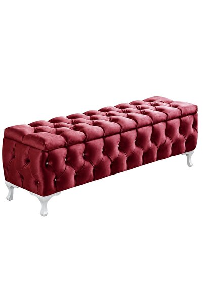 Setay Yatak Ucu Pufu, Cappy Bench, Sandıklı Ayakucu Pufu 40x50x90