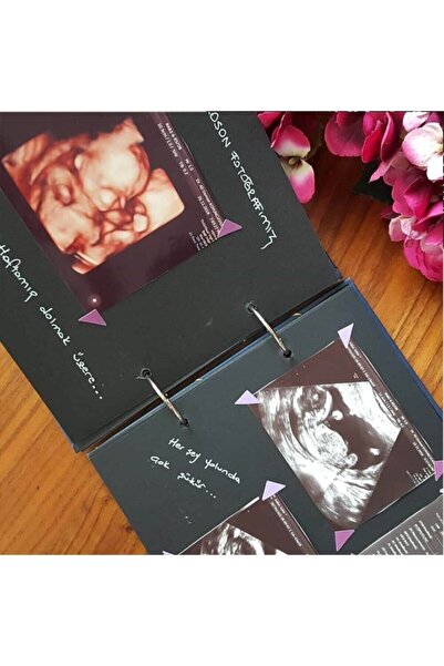 Winnie Baby Sinema Klaket Tasarımlı Aile Fotoğraf Albümü Anı Defteri