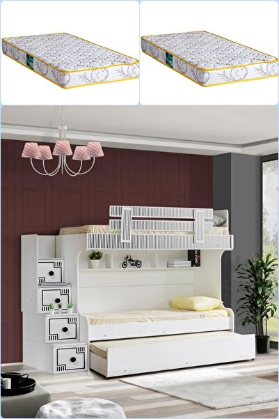 Setay Ranza, Çizgi Yavrulu Ranza 2 Adet Comfort Yatak