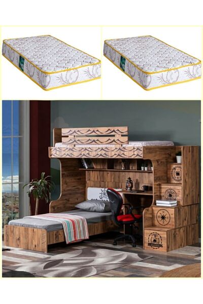 Setay Ranza , Kaptan Ranza Karyola Masa 2 Adet Comfort Yatak