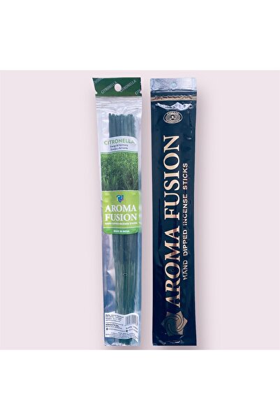 vira shop Organik Çubuk Tütsü Doğal Aroma 30 cm  Çubuk Tütsü Citronella (Sivr...