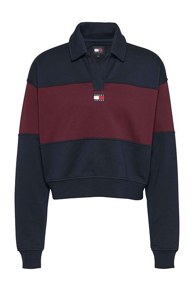Tommy Hilfiger Odznak Tjw Rlx Cblk Hwk - černý robustní stylový odznak