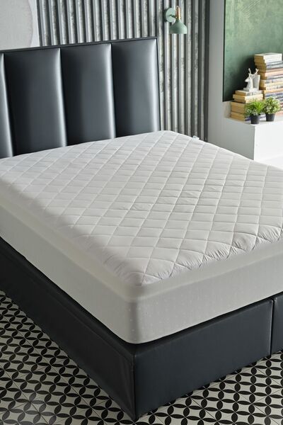 Doqu Home Comfyline Koruyucu Fitted Alez Beyaz - 150 x 200 cm