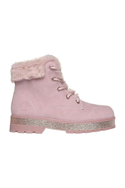 SKECHERS Dievčenské ružové čižmy