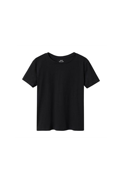 MANGO Women's Black T-Shirt - Model57410282