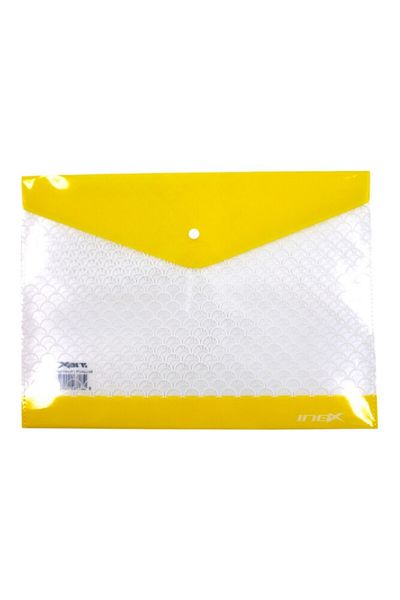 inox Colorful Laminated Snap File - 9599