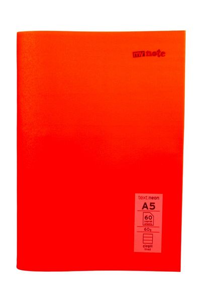 Mynote A5 60 Sheets Lined - Plastic Pastel Cover Notebook