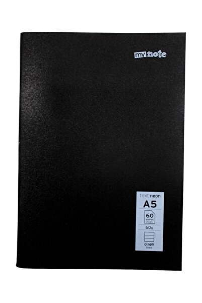Mynote A5 60 Sheets Lined - Plastic Pastel Cover Notebook