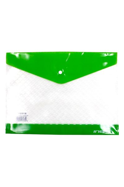 inox Colorful Laminated Snap File - 9599