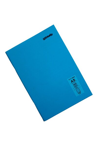 Mynote A5 60 Sheets Lined - Plastic Pastel Cover Notebook