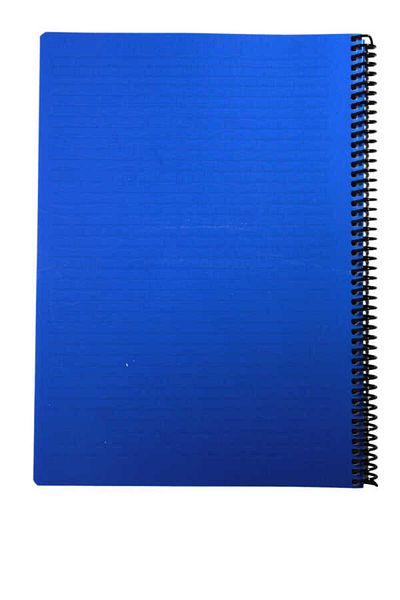 Mynote Flex A4 120 Sheets Lined Spiral Plastic Neon Cover Notebook