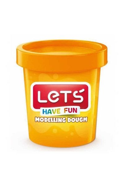 Lets Single Yellow Play Dough 150 gr 8340-1