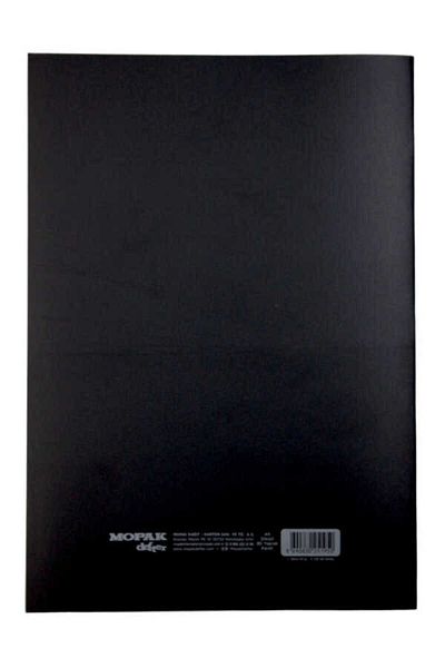 Mopak A4 80 Sheets Checked Plastic Cover School Notebook