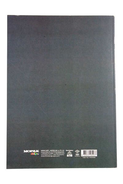 Mopak A4 72 Sheets Unlined Jerseys Map Method Notebook