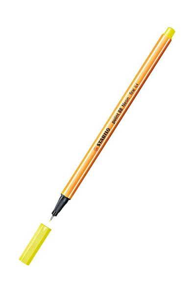 Stabilo 8844 Yellow Gliss Writing and Drawing Pen