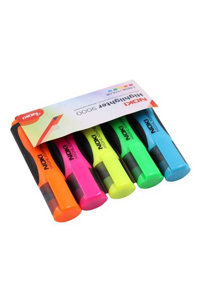 Noki 73882 Model Highlighter Set of 5 Pens