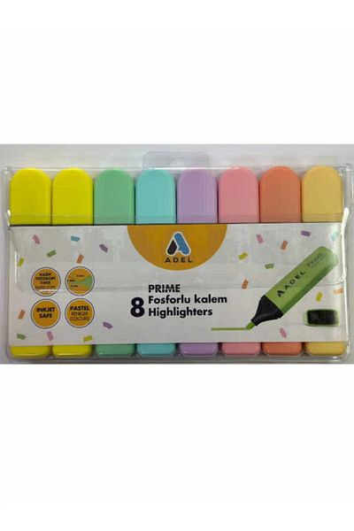 HOBİMOBİ Adel 8-Piece Highlighter 16344