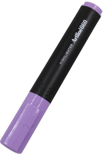 artline Purple Highlighter Ek-660 Pen