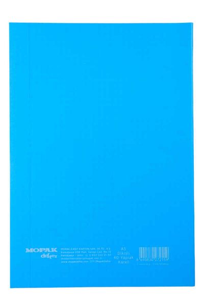 Mopak A5 40 Sheets Checked School Notebook - Plastic Cover