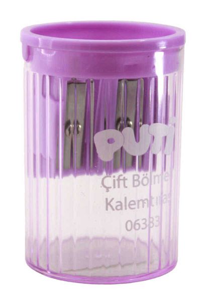 Puti Double Compartment Pencil Sharpener 06383