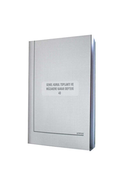 GÜRMAT Caietul de deciziuni ale Consiliului Direcțional al Numărului Dilman 40 Yp