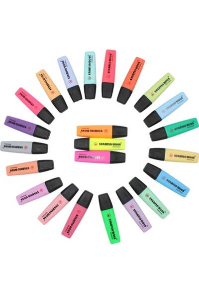 Stabilo Fosforlu Kalem Boss Set 23lü