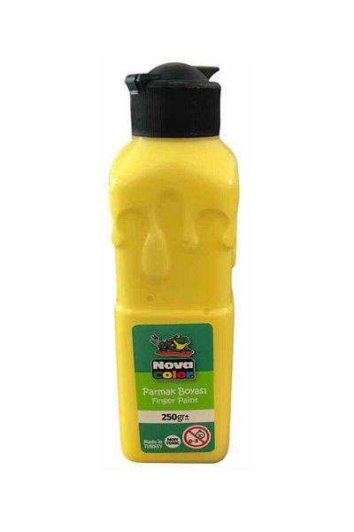 Nova Color Nc-441 Yellow Finger Paint 250 gr