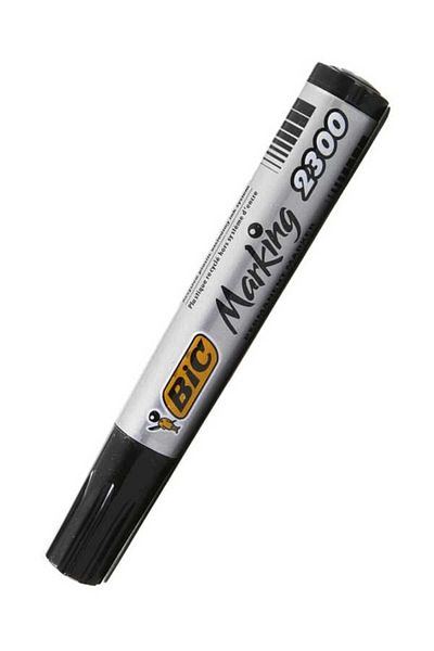 Bic Permanent Black Parcel Pen - 2300-09