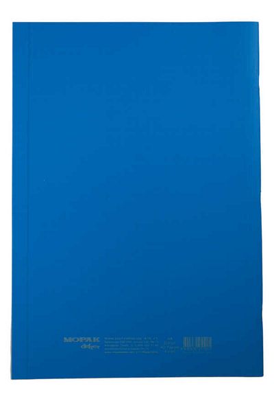 Mopak A4 40 Sheets Checked Plastic Cover School Notebook
