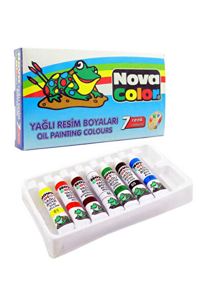 Nova Color Yağlı Boya 7li Takım