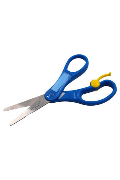 Brons School Scissors with Spring and Nameplate Br-703
