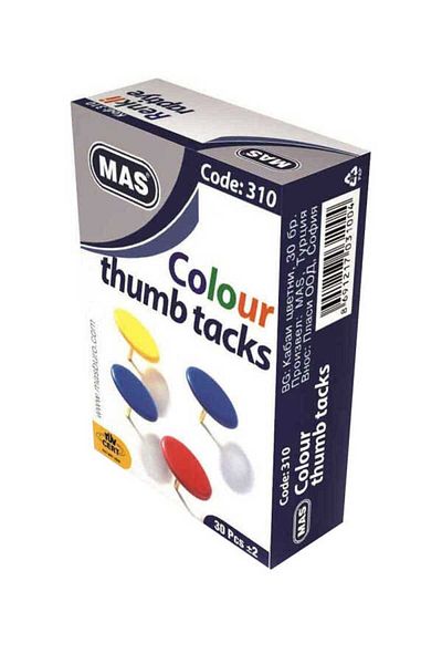 Mas Colorful Thumbtack (NO310)