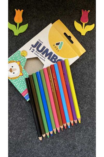 Adel 12 Jumbo Full Size Dry Paint Cardboard 11043
