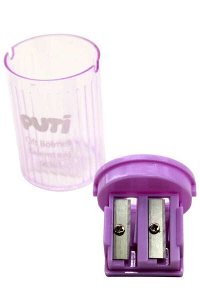 Puti Double Compartment Pencil Sharpener 06383